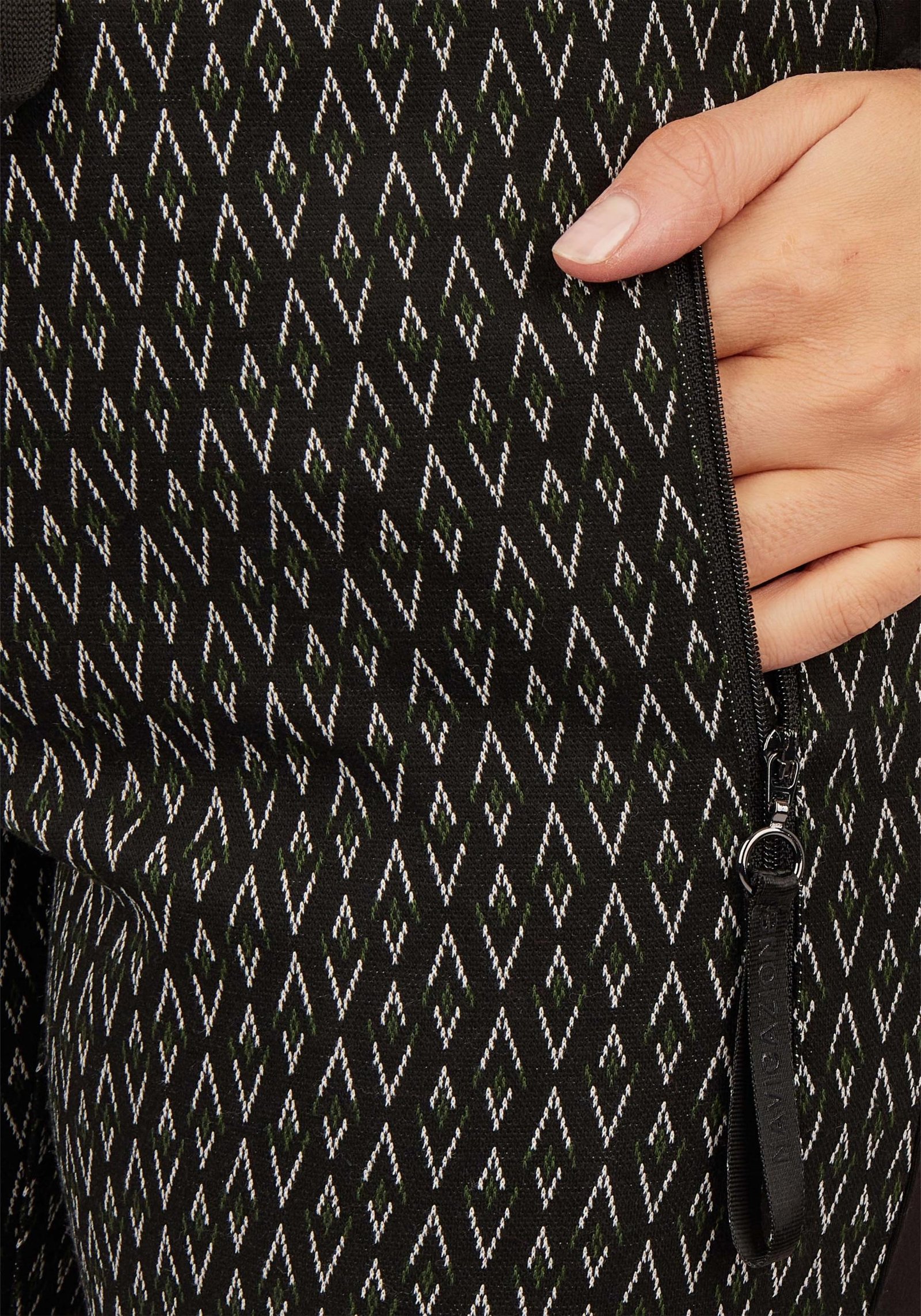Damen Moderne Hose mit Minimalprint - Navigazione Shop